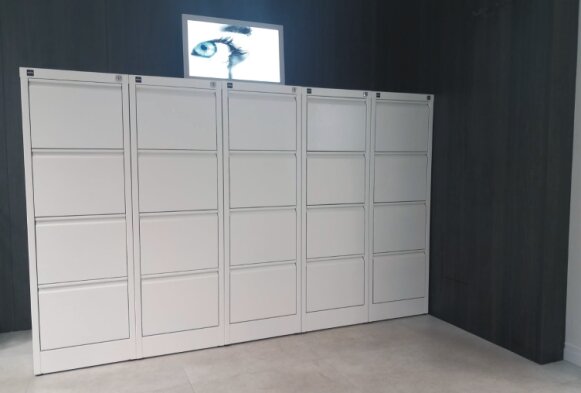 4-zásuvková kartotéka focus A4/4