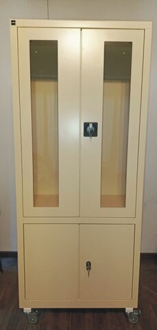 Skrine na lieky SL108 na kolieskach